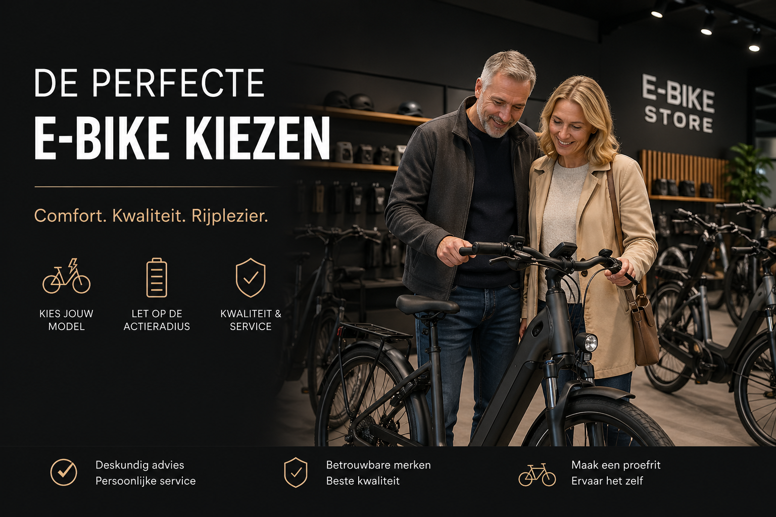 Waar let je op bij de aanschaf van een nieuwe e-bike?